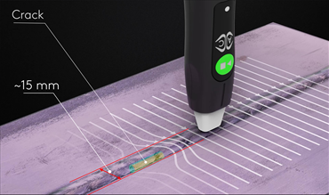 SENSU 2 single element ACFM probe