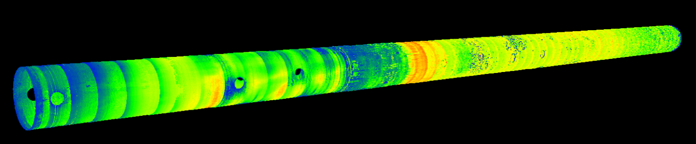 3D Model of Pipeline to Pin Visual and UT Data To