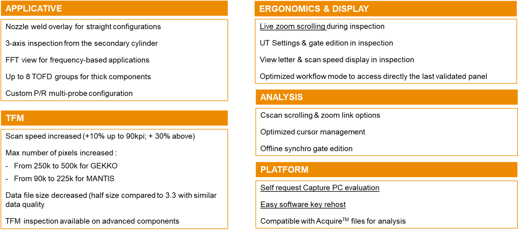 Capture 3.4 New Features