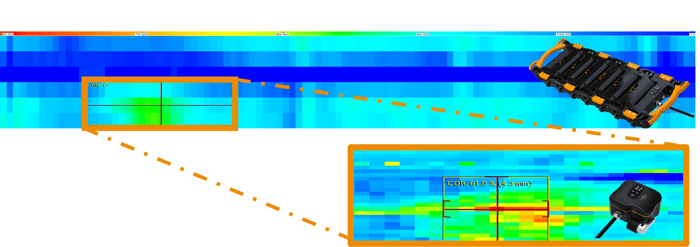 Corrosion Mapping on Ship Hulls using Standard PECA Probes