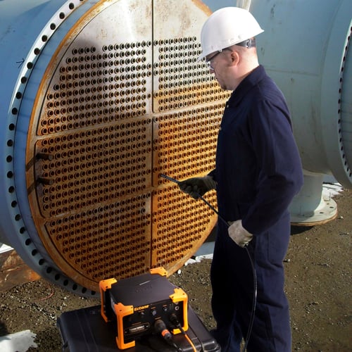 HEAT EXCHANGER INSPECTION WITH EDDYFI TECHNOLOGIES ECTANE