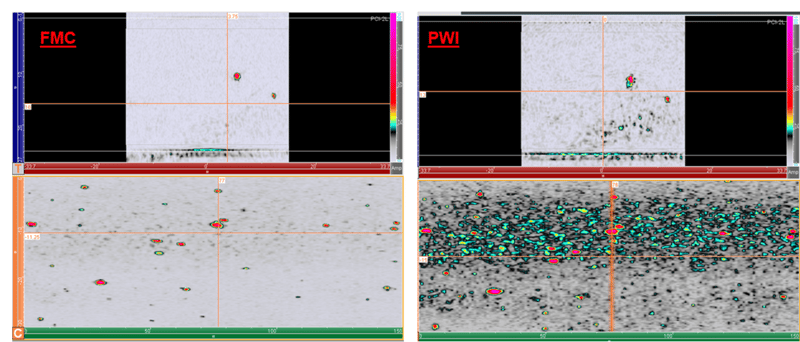 HTHA indications imaged with FMC and PWI