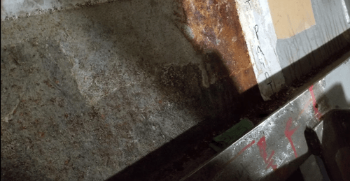 INTERNAL CORROSION IN BILGE AREA OF AN AGING SHIP