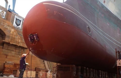 Automated Solutions for Ship Hull Inspection