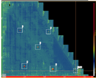 Mantis-Data-Acquisition-Unit-and-C-Scan-Display-of-Defects-Detected