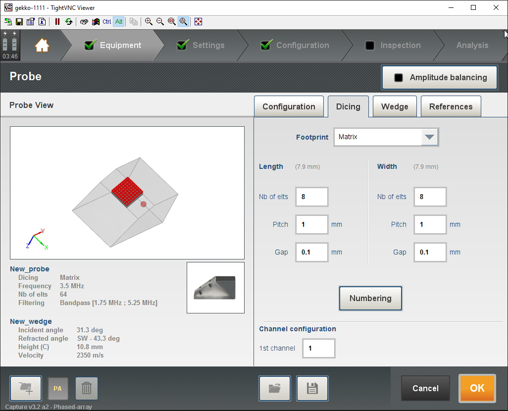 Maximizing the use of Matrix Array Probes with Capture™ Software