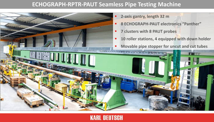 Karl Deutsch PAUT Solution ft Eddyfi Technologies Panther Instruments for Seamless Pipe Inspection