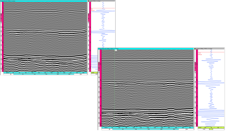 Lateral wave straightening