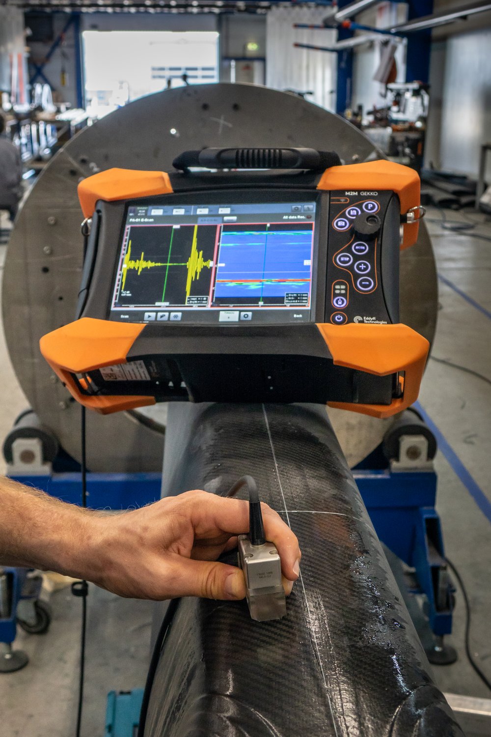Catching Wind with Gekko® for Maritime Composites Inspection