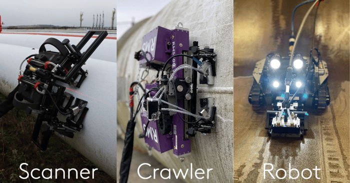 Scanner Crawler Robot