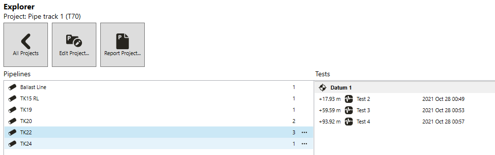 Sonyks project based system inspection reporting