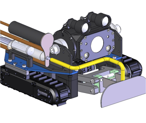 Stage 2 trials for remote operation of epoxy coating application