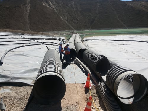 TESRA Copper Mine Pipeline Remote Visual Inspection with VersaTrax
