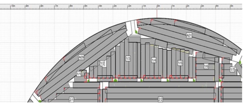 Tank floor inspection with curve scanning